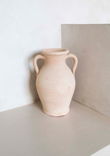 Curved Clay Vase