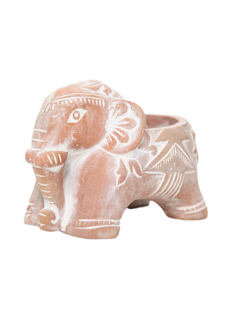 Little Elly Elephant Clay Pot - Kawa Canada