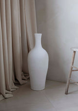Skinny Large Clay Floor Vase - Kawa Canada